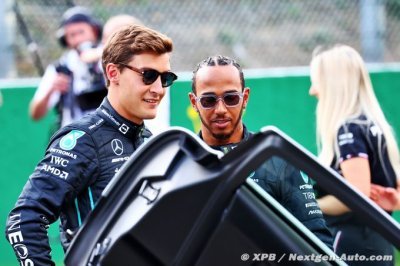 Russell a ’élargi ses compétences’ en travaillant avec Hamilton