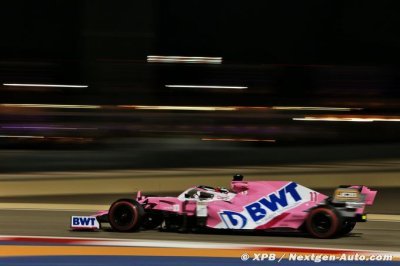 Pérez bien placé à Sakhir, Stroll note de très faibles écarts