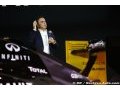 Infiniti reste partenaire actif de l'aventure Renault F1