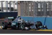Une seule Mercedes dans les points