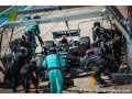 Mercedes F1 admet devoir progresser sur les arrêts aux stands