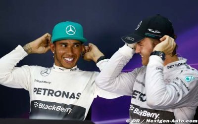 Hamilton souligne la sportivité de Rosberg et de son équipe