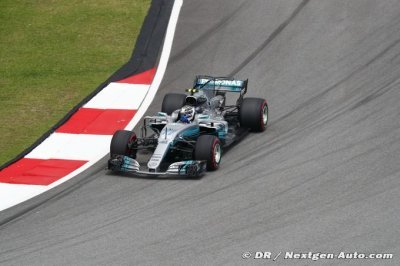 Wolff préoccupé par la baisse de régime de Bottas