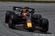 Espagne, EL2 : Verstappen en tête, 17 pilotes en une seconde