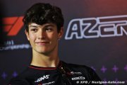 Bearman s'est fixé deux objectifs pour sa carrière en F1