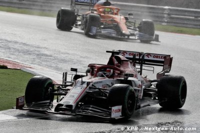 Avec de la pluie pendant la course, Alfa Romeo aurait pu mieux figurer en Turquie