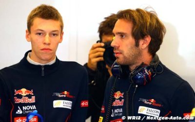 Tost&nbsp;: Kvyat doit apprendre, Vergne doit confirmer