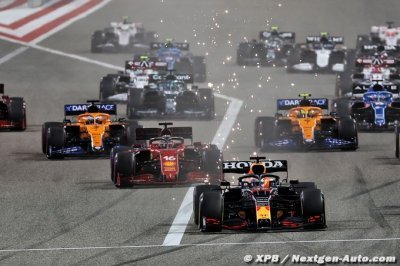 Ricciardo s’est amusé face à Norris en début de course à Bahreïn