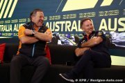 Brown a été 'surpris' de voir Perez conservé chez Red Bull