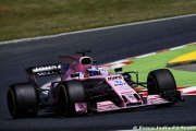 Perez a hâte d'affronter Spa avec les F1 de 2017