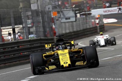 Première journée encourageante pour Renault F1 à Monaco