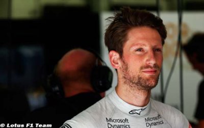 Grosjean vise les Williams et les Red Bull