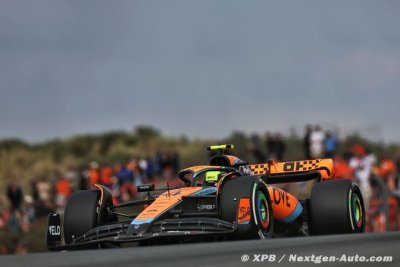 McLaren F1&nbsp;: Norris vise ’à 100&nbsp;%’ la pole à Zandvoort