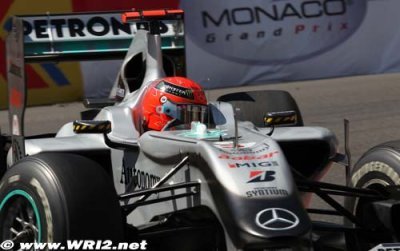 Schumacher a été gêné par Rosberg