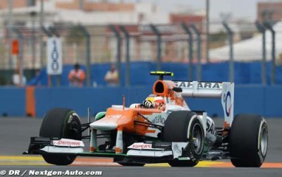 Bianchi en piste vendredi matin à Silverstone