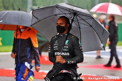 Hamilton promet un cadeau aux fans lésés en Belgique