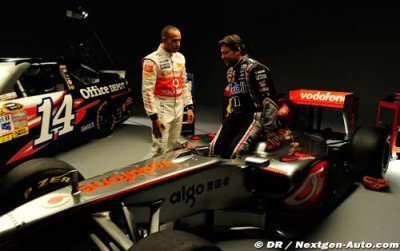 Lewis Hamilton and NASCAR star Tony Stewart to drive each other’s cars