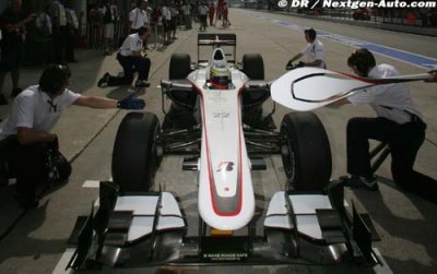 Premiers pas de James Key chez Sauber