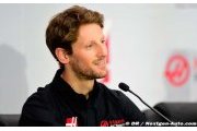Grosjean enjoys simulator run in 2016 Haas car