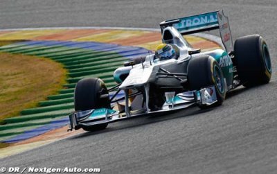 Rosberg happy with new Mercedes