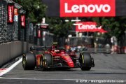 Sainz a été lâché par l'hydraulique de sa F1 à Bakou