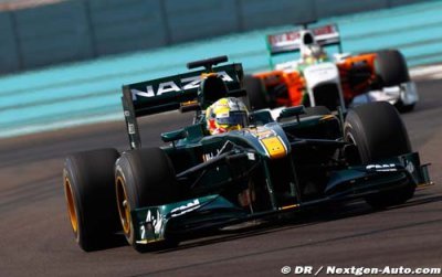 Essais jeunes&nbsp;: Rodolfo Gonzalez chez Team Lotus