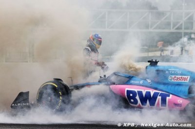 Essais F1 à Barcelone, J3&nbsp;: Fin des tests pour Alpine, Gasly dans le mur