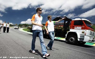 Di Resta et Hulkenberg sont à égalité chez Force India