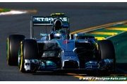 Melbourne L3 : Rosberg se replace en tête