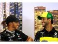 Ricciardo explique ce qui fait de Hamilton un pilote 'remarquable'