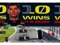 Horner : Dix victoires d'affilée pour Verstappen, c'est incroyable !