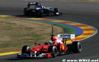 Massa continues to show well in testing