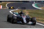 Silverstone, FP3 : Hamilton tops final practice as Hartley crashes out
