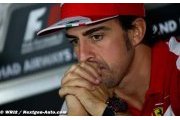 Alonso s'attend à un week-end difficile