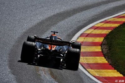 McLaren F1 se félicite de garder un bon temps en soufflerie