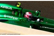 Kovalainen ne roulera plus le vendredi matin cette saison