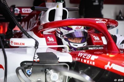 Alfa Romeo F1&nbsp;: Zhou ne veut pas ’faire acte de présence’