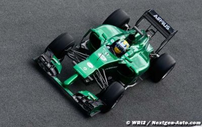 Caterham présente sa nouvelle arme à Jerez