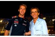 Prost se reconnait bien plus en Vettel qu'en Schumacher