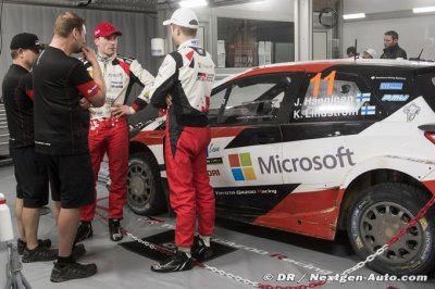 Toyota drivers in top eight after a challenging opening day in Mexico