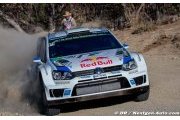 Ogier takes an early lead at Rally Poland