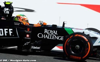 FP1 & FP2 - Spanish GP report: Force India Mercedes