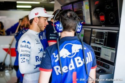 Gasly, à nouveau pénalisé, participe au développement avec Toro Rosso et Honda