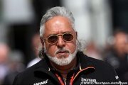 Mallya veut rattraper Red Bull mais se méfie aussi du retour de Williams