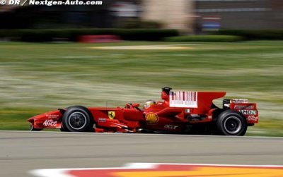 FDA - At work at the Fiorano circuit