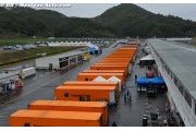 WTCC cars and parts delivered at Curitiba