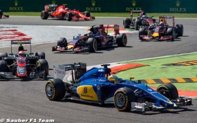 Sauber craint de se faire distancer par McLaren et Toro Rosso cette saison