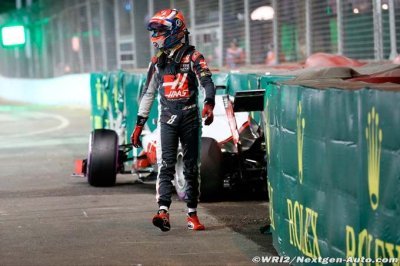 Haas F1 va devoir démonter la voiture de Grosjean