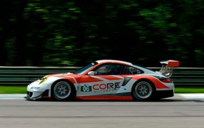 La Porsche/CORE autosport dès Laguna Seca avant Le Mans
