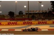 Race - Bahrain GP report: Lotus Mercedes